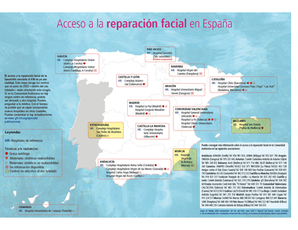 Imagen: Mapa de acceso a la reparación facial