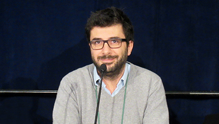 David Maman, en su intervención en la CROI 2015. Foto: Liz Highleyman, hivandhepatitis.com.