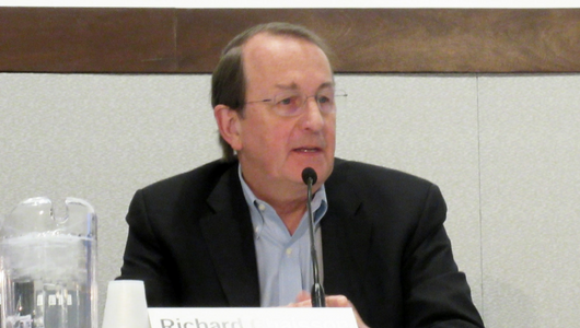 Richard Chaisson, en su intervención en la CROI 2018. Foto: Liz Highleyman.