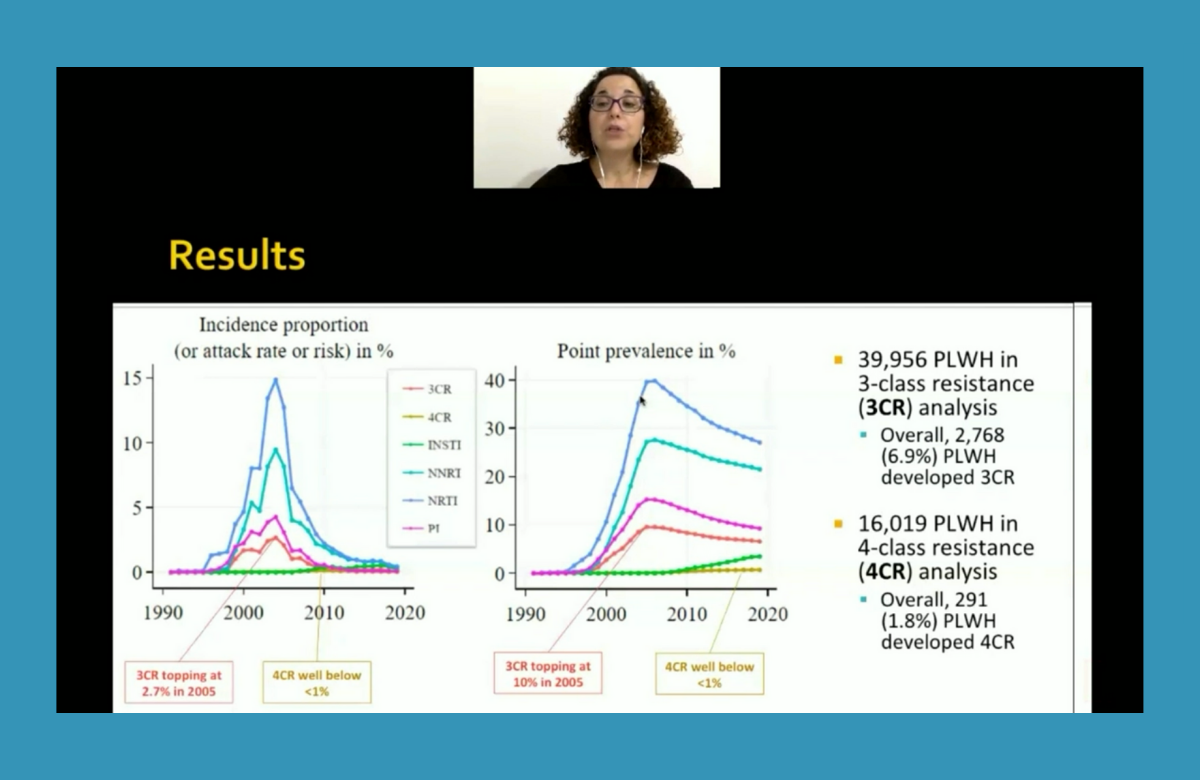 La doctora Barbara Rosetti, de la Universidad de Sienna (Italia), en su presentación en la EACS 2021.