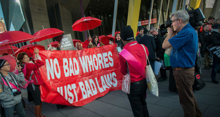 Marcha Oficial contra el Sida hasta Federation Square. Foto: International AIDS Society/Steve Forrest
