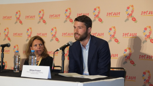 William Probert, en la IAS 2019. Foto: Roger Pebody.