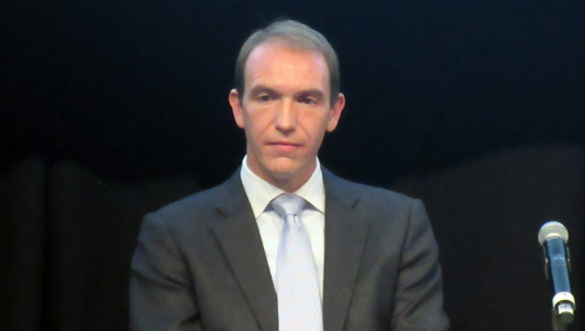 Daniel Stieh, en su presentación del estudio ASCENT en la IAS 2019. Foto: Liz Higheyman.