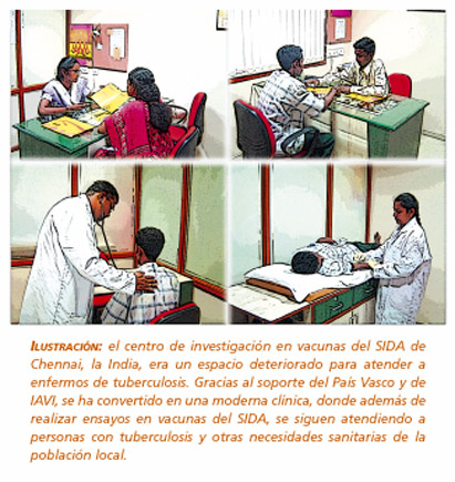 Ilustración: Centro de Investigación de vacunas de Chennai, la India