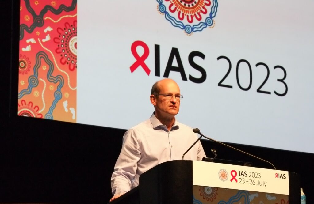 El profesor François Venter en la IAS 2023. Foto: Roger Pebody.