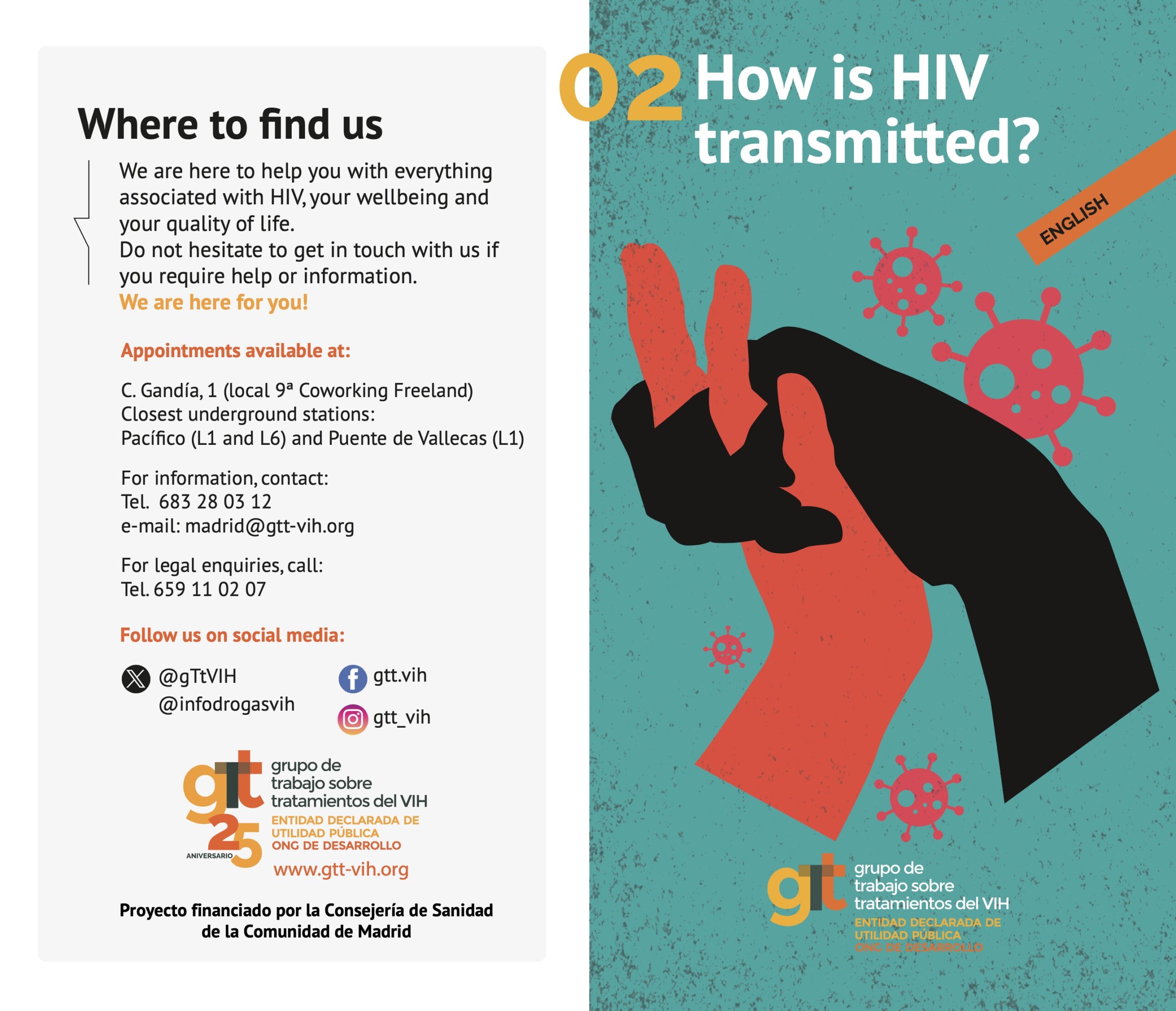 VIH e Interculturalidad – How is HIV transmitted?