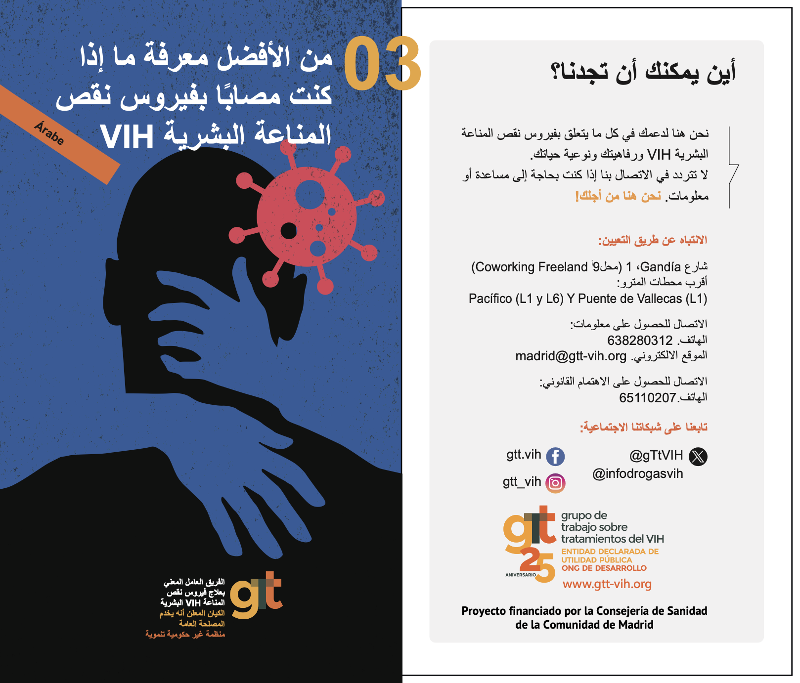 VIH e Interculturalidad – 03 من الأفضل معرفة ما إذا كنت مصابًا بفيروس نقص المناعة البشرية