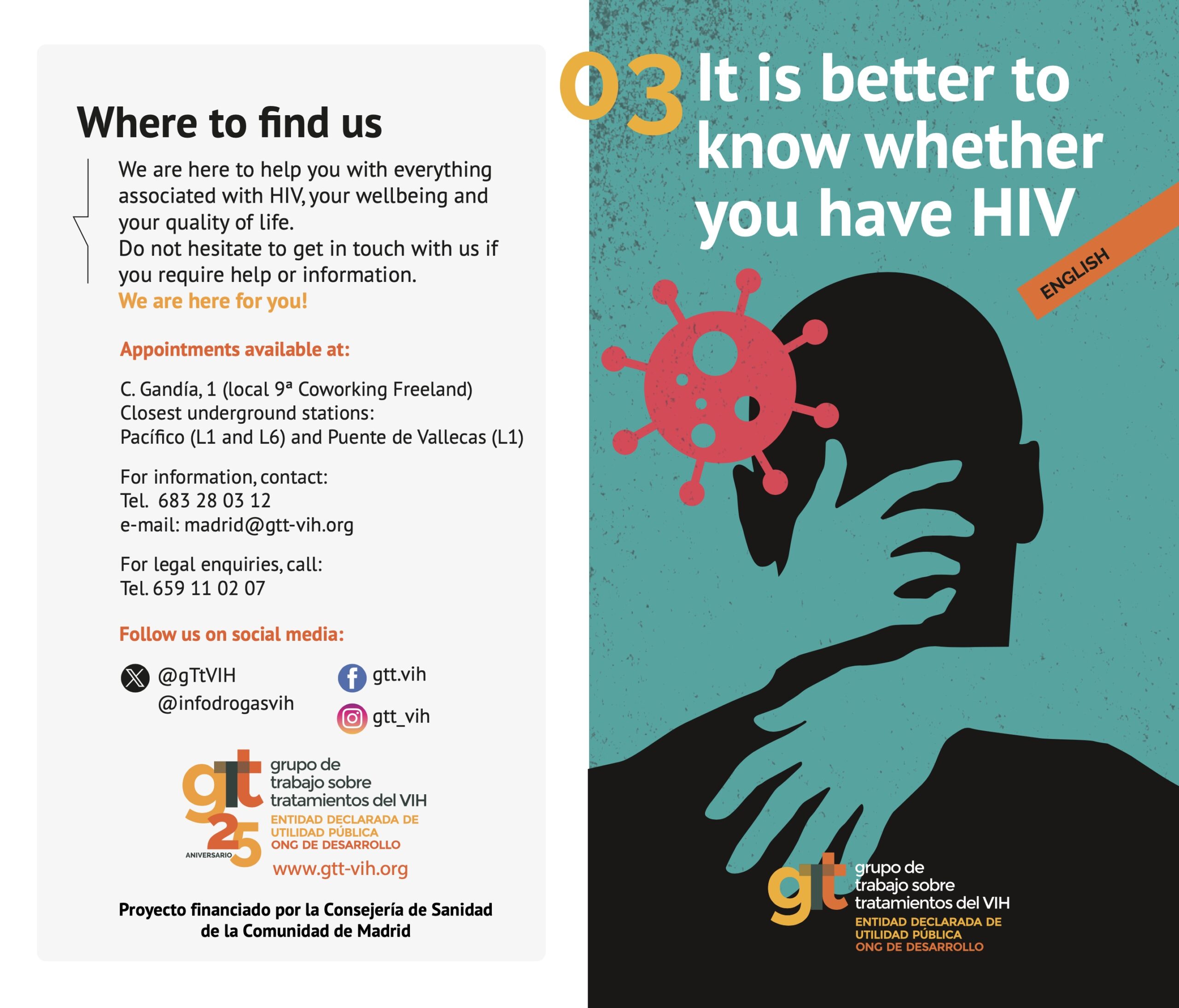 VIH e Interculturalidad – It is better to know whether you have HIV