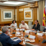 Reunión del Ministerio de Sanidad con ONUSIDA. Fuente: Ministerio de Sanidad, Gobierno de España
