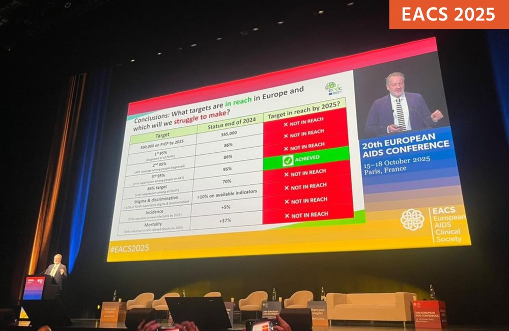 Teymur Noori durante su presentación en la EACS 2025. Foto: @eacsociety.bsky.social