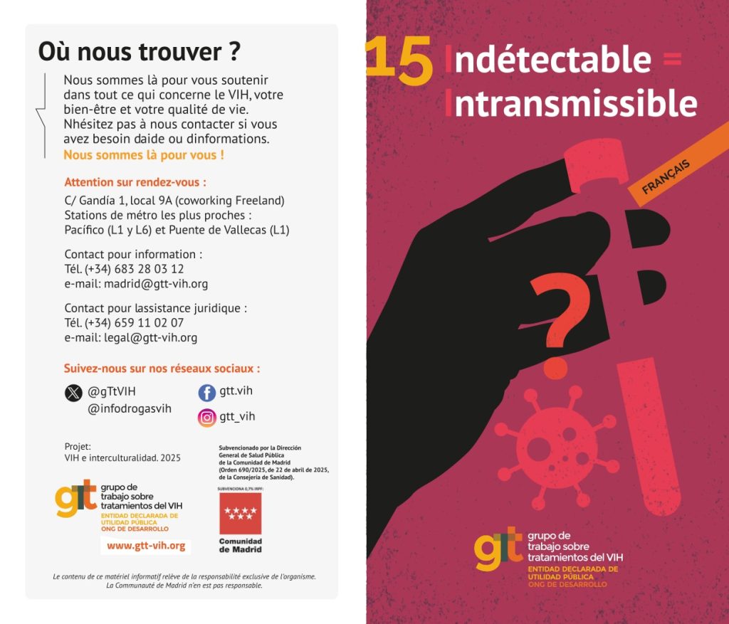 Indétectable = Intransmissible