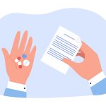 Comprimidos y receta. Imagen: Freepik