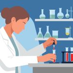 Experimentos en laboratorio. Imagen: Freepik