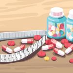 Pastillas para pérdida de peso. Imagen: Freepik