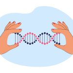 Molécula de ADN. Imagen: Freepik